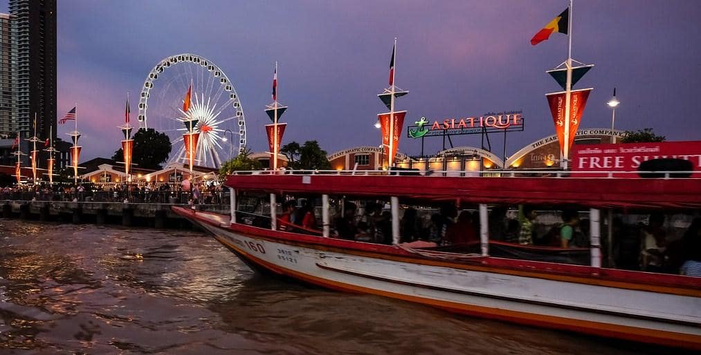 Cara Ke Asiatique Night Market Bangkok