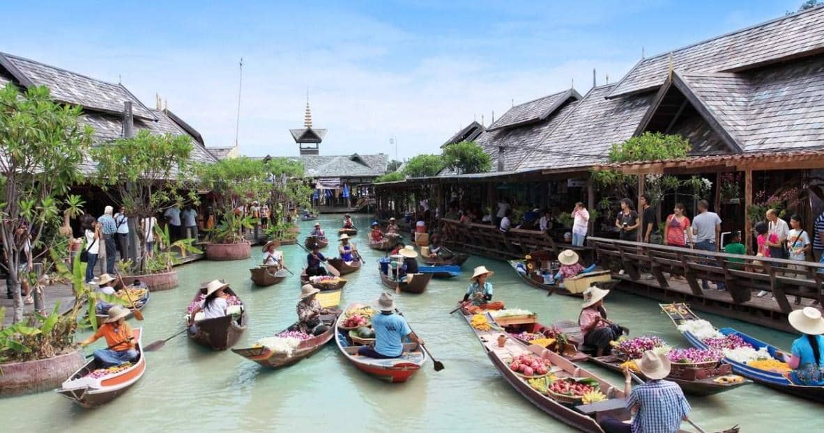 Pattaya Floating Market Adalah Pasar Terbesar Di Daerah Timur Thailand
