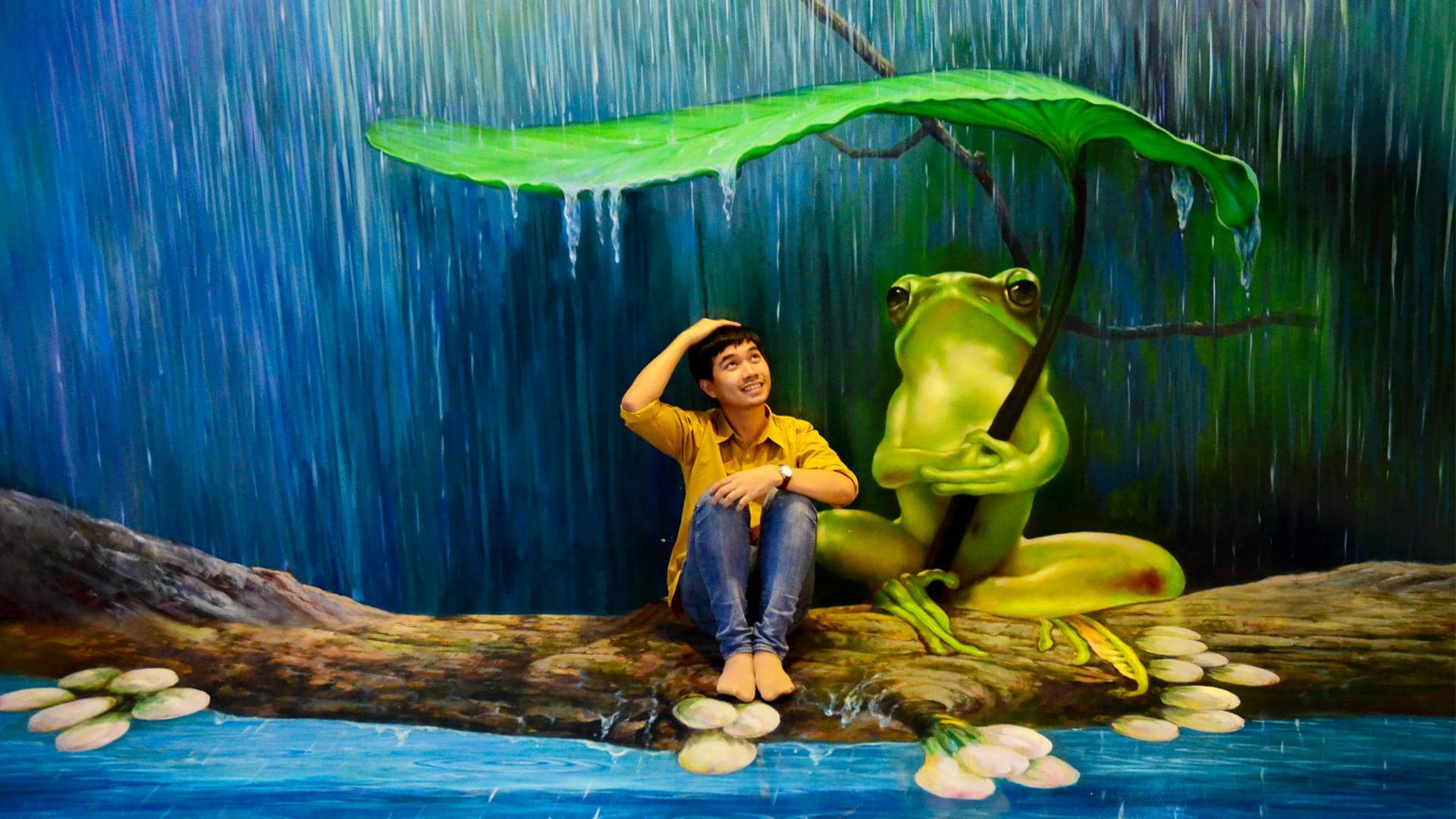 Karya Seni 3D di Art In Paradise
