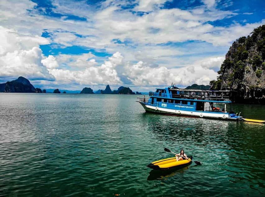 Cruising Phang Nga Bay Thailand, Foto simbaseatrips.com