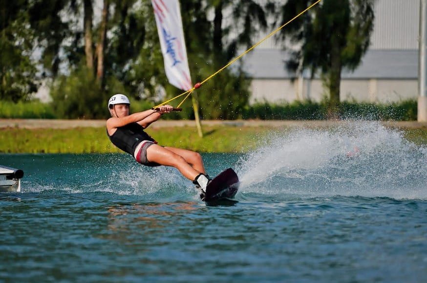 Wakeboarding at Taco Lake or Thai Wake Park