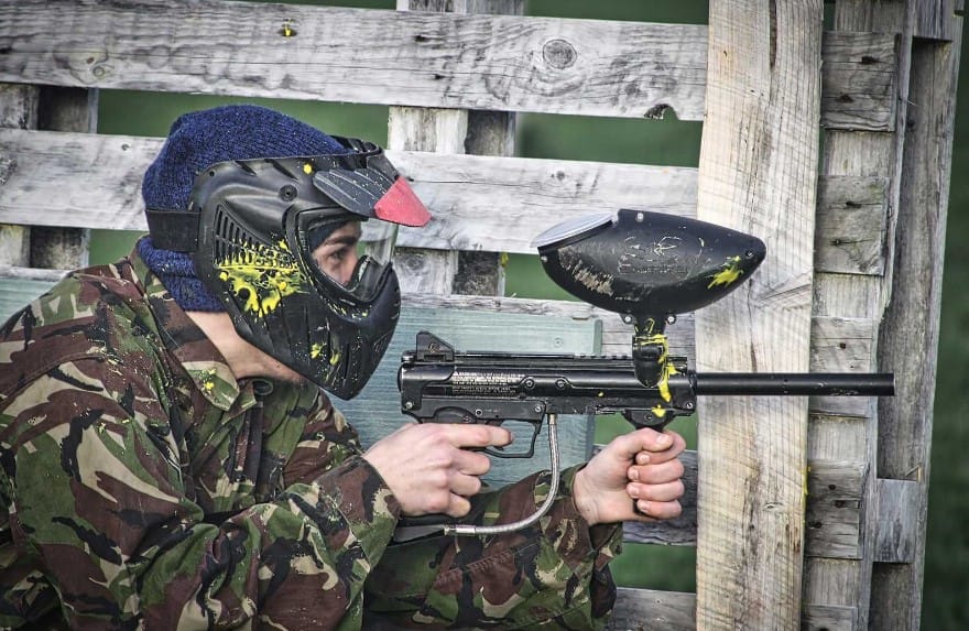 Airsoft dan paintball di Combat Zone 62