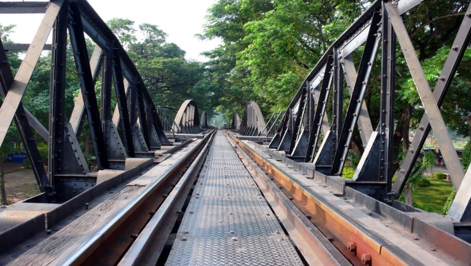 River Kwai Bridge Kanchanaburi, sumber wikimedia.org