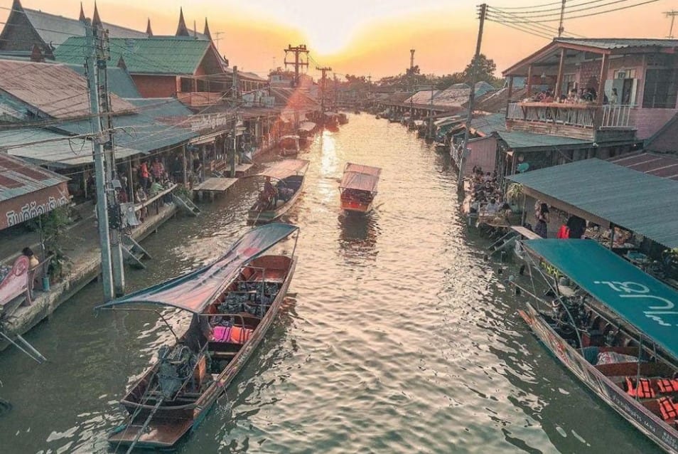 Amphawa Floating Market Thailand, Foto IDN Times