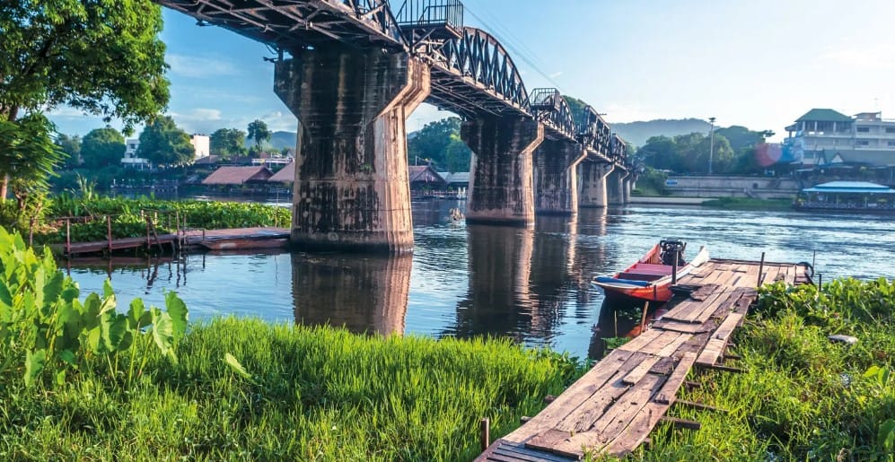 River Kwai Bridge Thailand, sumber wendywutours.com.au