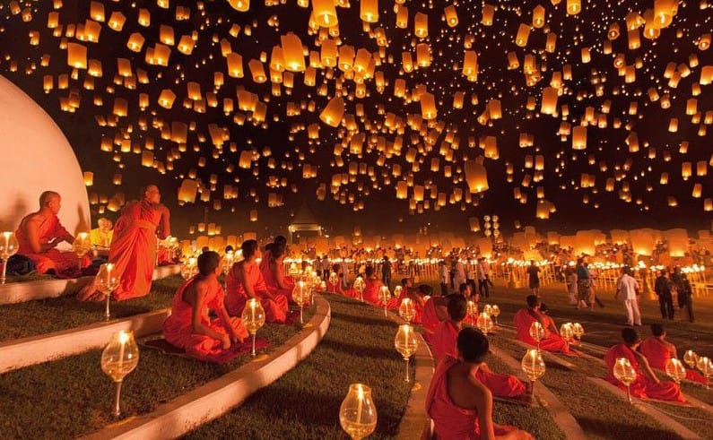 Festival di Thailand pada Bulan Desember