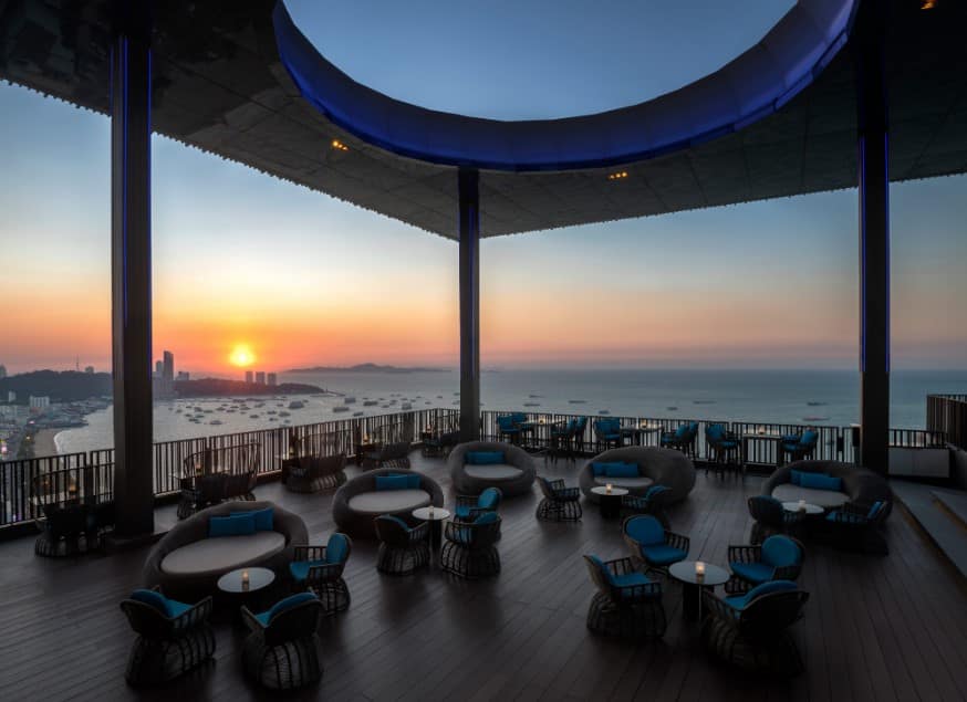 Rooftop Bars & Restaurants di Pattaya